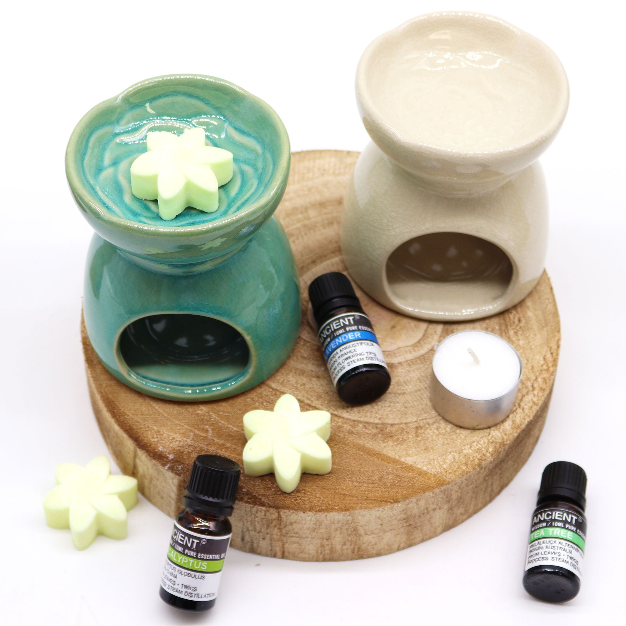 Tree of Life Oil Burner - Beige