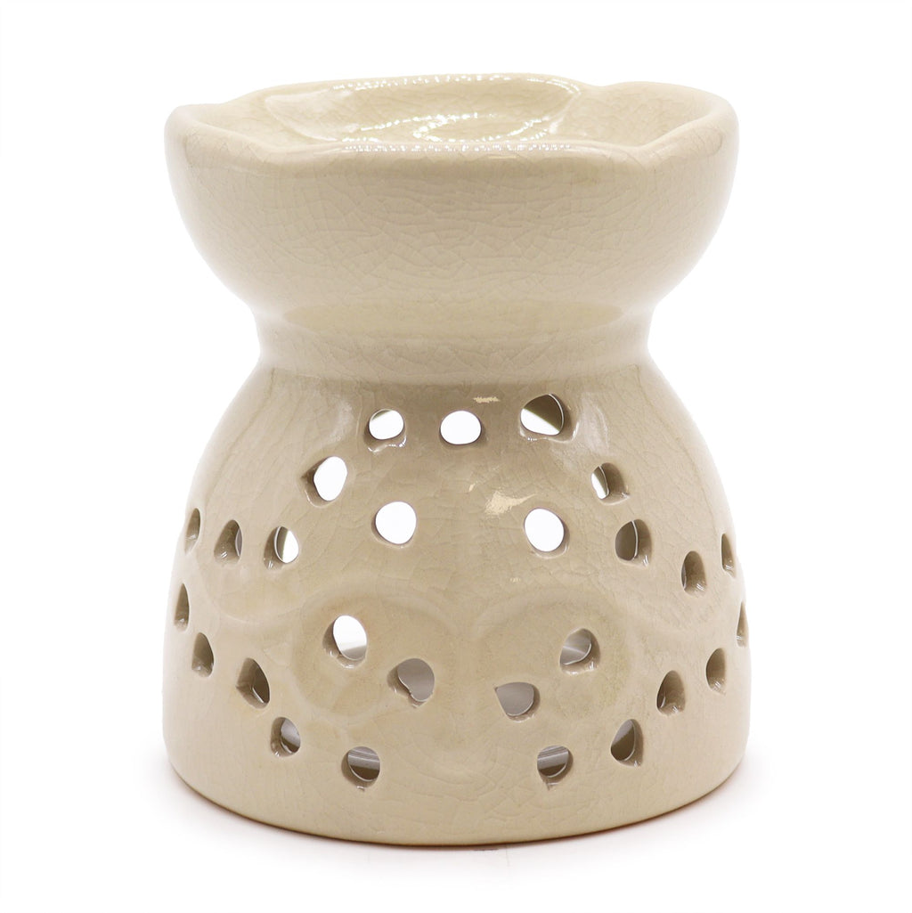 Tree of Life Oil Burner - Beige